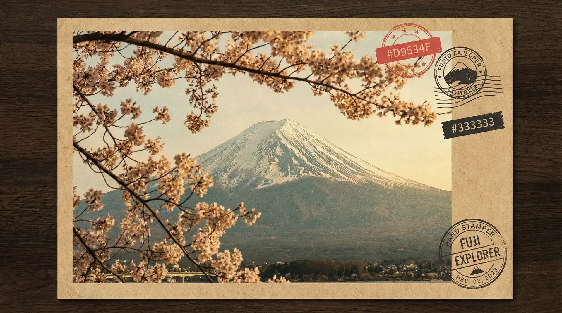 富士山樱花 - 韩国伦理 日本目的地